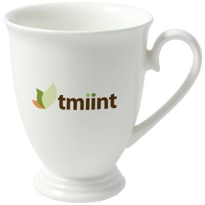 marquee white bone china mugs | Adband