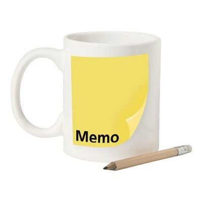 memo writeable ceramic mugs | Adband