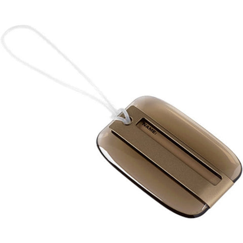 nome copper luggage tag | Adband