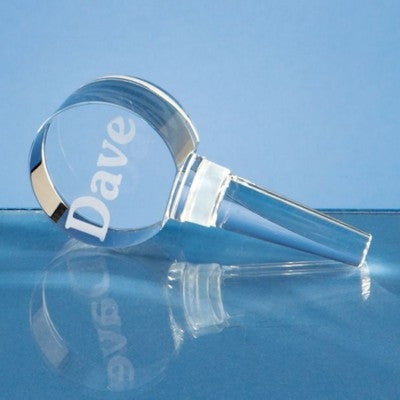 optical crystal glass bottle stoppers | Adband