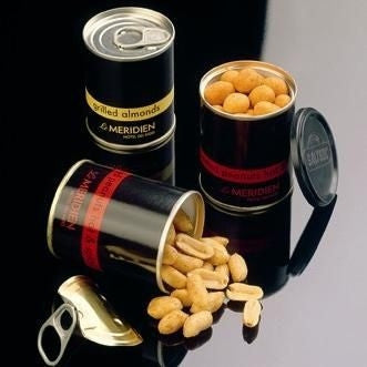 personalised can of nuts | Adband