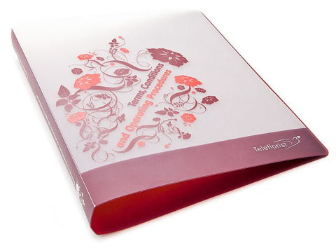 A4 Polypropylene Ring Binders