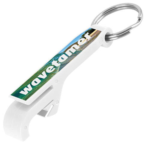 Plastic Bottle Opener Keyrings