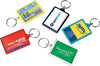 rectangle acrylic keyrings | Adband