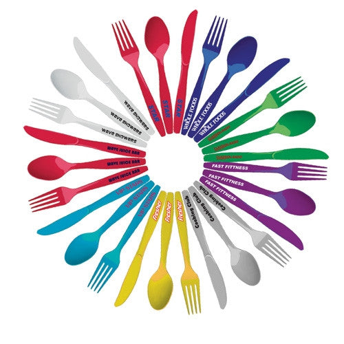 Reusable Plastic Cutlery Set Adband