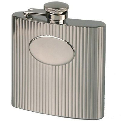 ribbed hip flasks | Adband