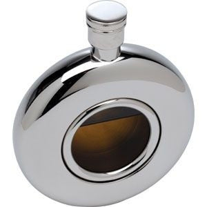 round window hip flasks | Adband