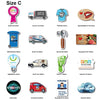 Matt Shaped Flexible Fridge Magnets  - Image 4