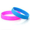 debossed silicone wristbands | Adband