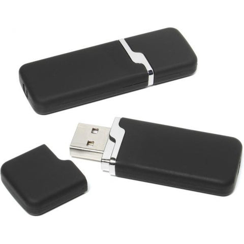 sleek rubber usb flashdrive | Adband