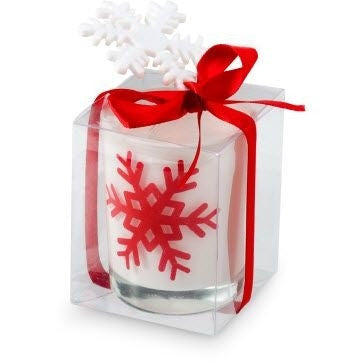snowflake candles | Adband