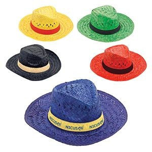 Splash Colour Straw Sun Hats