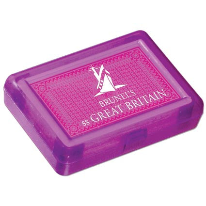 Playing Cards in Plastic Case