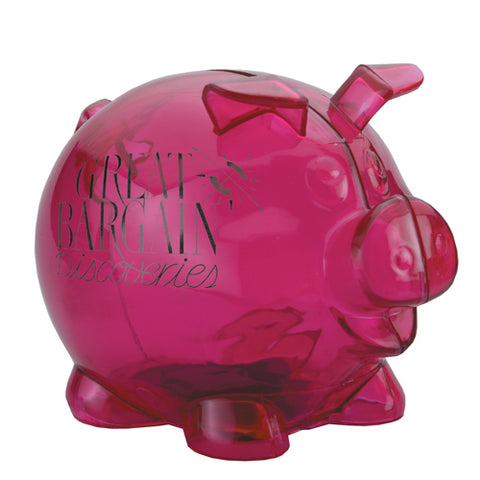 Translucent Piggy Bank