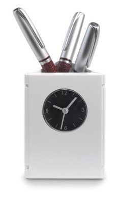 tri pen pot and clock | Adband