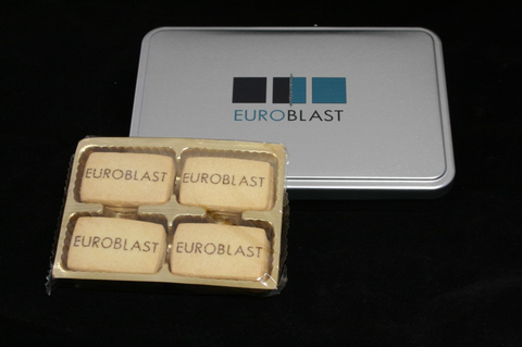 personalised tin with biscuits | Adband