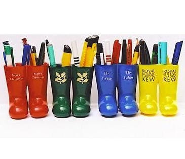 welly wellington boot pen pots | Adband