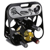 wine set with foldable bottle rack | Adband