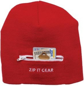 zip it security beanie | Adband