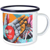 10oz Premium Full Colour Enamel Mugs