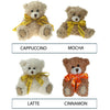 12cm Paw Teddy Bears with Bows  - Image 4