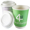 12oz Double Wall Paper Cups with Lids  - Image 4