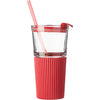 500ml Glasses with Straws  - Image 2
