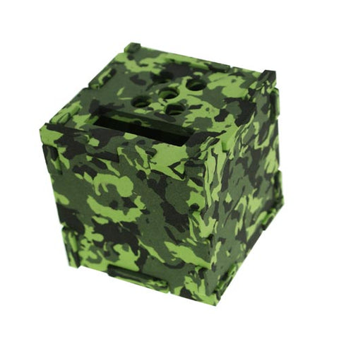 Camouflage Foam Cube Desk Tidies