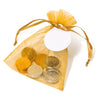 Chocolate Coin Organza Bags  - Image 2