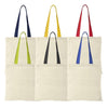 Coloured Handle Cotton Tote Bags  - Image 4
