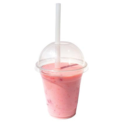 Lidded Disposable Smoothie Cup