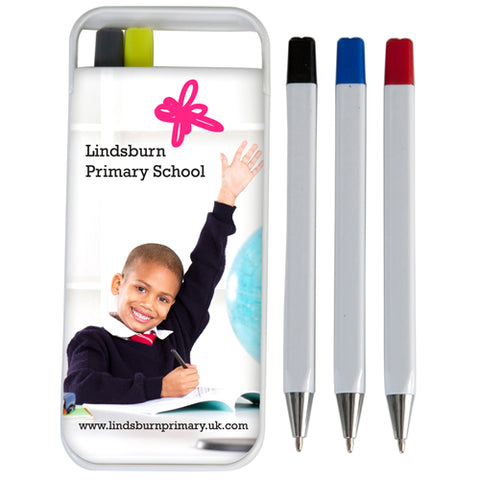 Essentials Flip Case Pen Sets