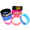 Extra Wide Silicon Wristbands  - Image 3