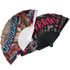 Full Colour Fabric Folding Fans  - Image 4