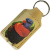 Full Colour Recycled Leather Keyrings  - Image 2