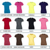 Gildan Ladies Soft Style T Shirts  - Image 2