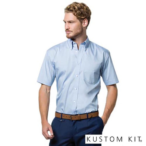 Kustom Kit Mens Short Sleeve Shirts