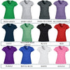 Ladies Gildan V Neck T Shirts  - Image 4