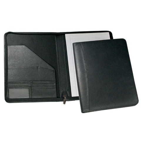 Melbourne Leather Zipped A4 Folders