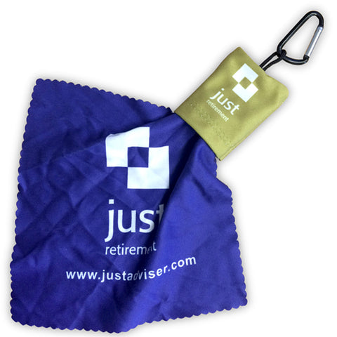 Microfibre Cleaning Cloth Keyrings