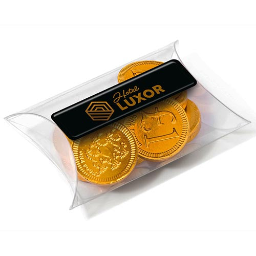 Mini Chocolate Coin Pouches | Promotional Sweets and Drinks – Adband