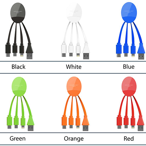 Multi Charging Octopus Cables | Promotional Gadgets and Technology – Adband