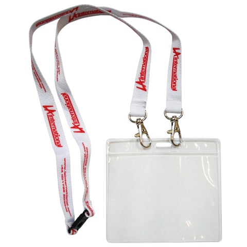 Open End Lanyard with Pass Holder