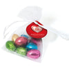 Organza Bags with Foil Chocolate Eggs  - Image 5