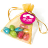 Organza Bags with Foil Chocolate Eggs  - Image 4