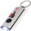 Oval Metallic LED Keyring Torches