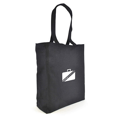 Dunham 10oz Canvas Tote Bags - Black