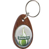 Real Wood Oval Keyrings  - Image 2