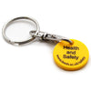 Recycled Plastic Trolley Coin Keyrings  - Image 3
