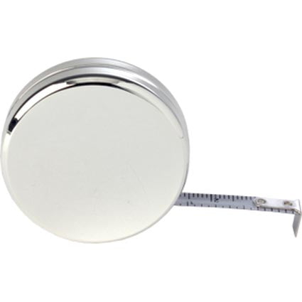 Silver Plated Round Tape Measures